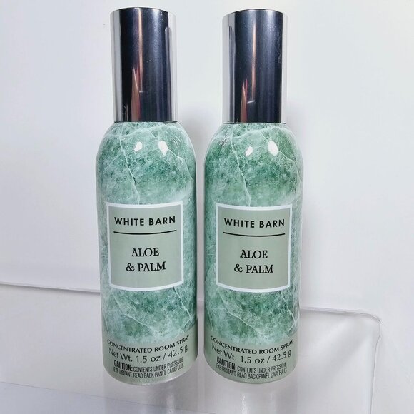 Bath & Body Works Other - 2 ALOE PALM Bath & Body Works Concentrated Room Spray 1.5oz NEW